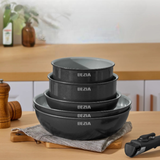 13-Piece Induction Cookware Set with Ceramic Coating