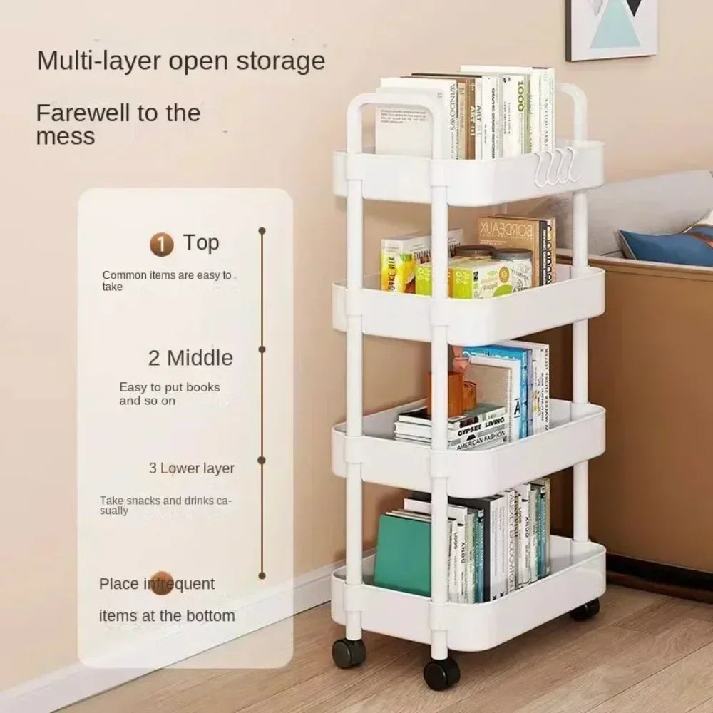 Multi-Functional Storage Shelf for Kitchen