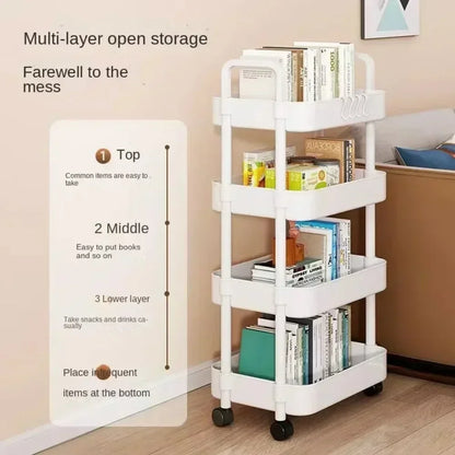 Multi-Functional Storage Shelf for Kitchen