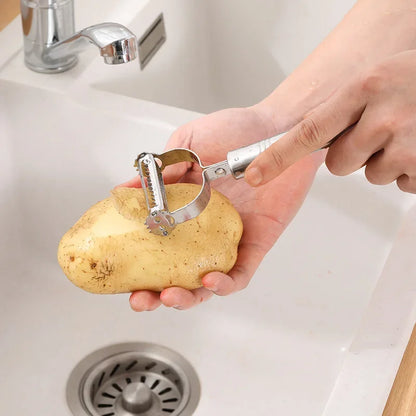 Stainless Steel Grater & Julienne Peeler for Veggies