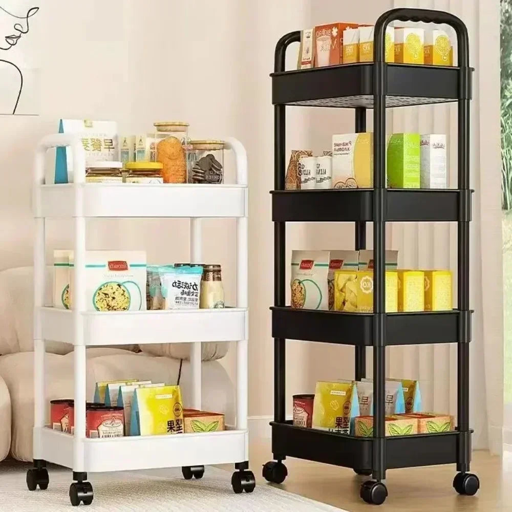 Multi-Functional Storage Shelf for Kitchen