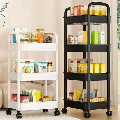 Multi-Functional Storage Shelf for Kitchen