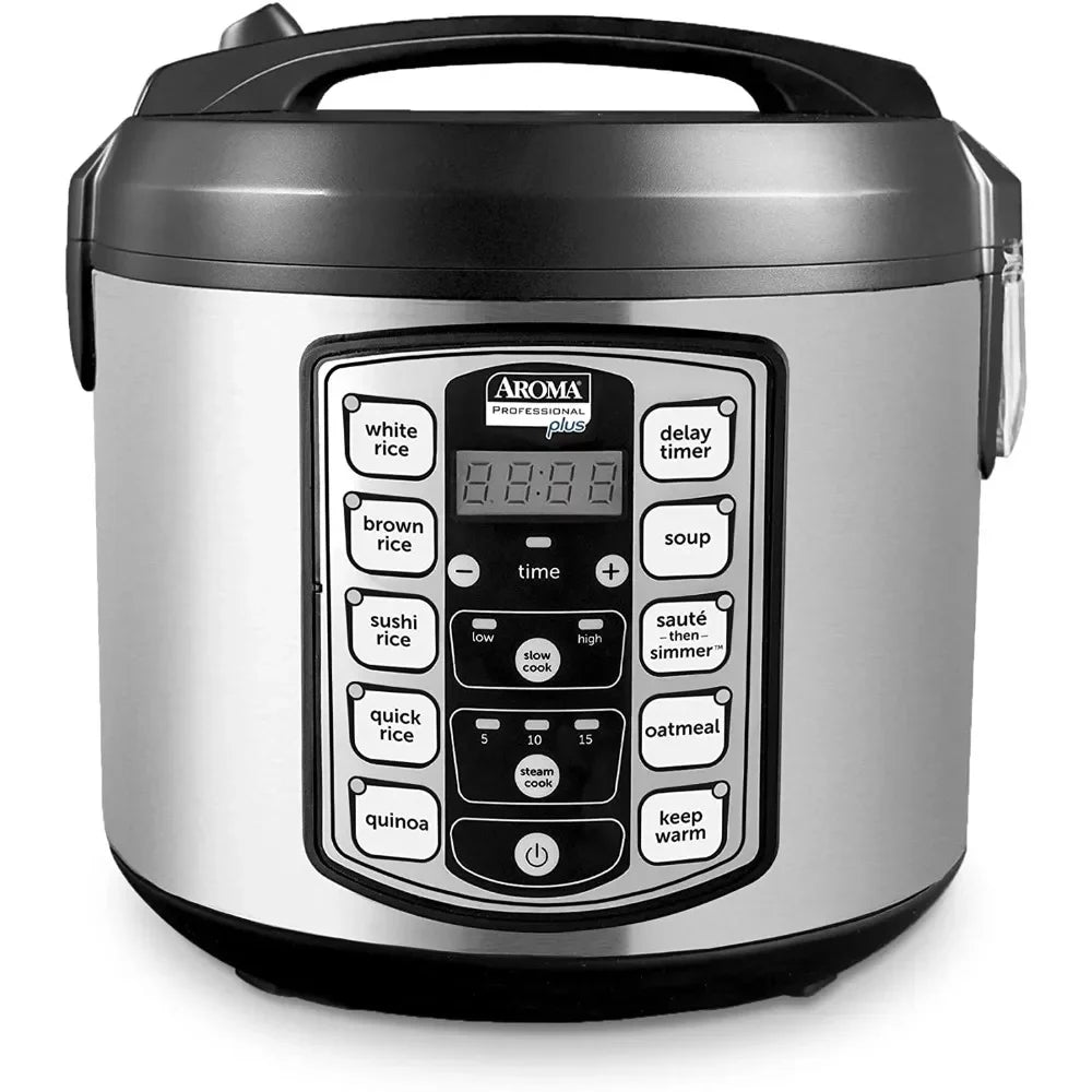 5Qt Digital Slow Cooker & Grain Cooker Stainless Steel