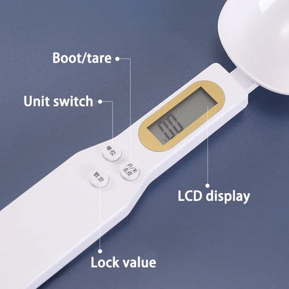 Digital Kitchen Scale with LCD Display