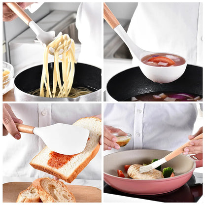 12PCS Food-Grade Silicone Kitchen Utensil Set
