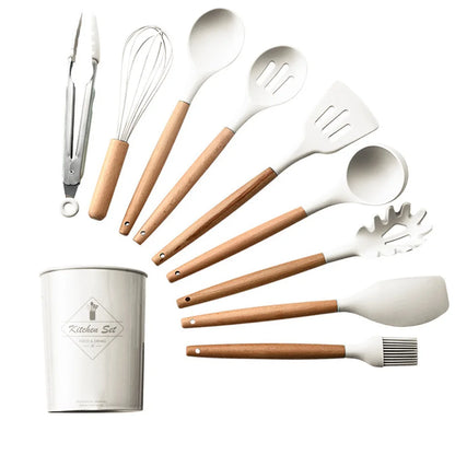 12PCS Food-Grade Silicone Kitchen Utensil Set
