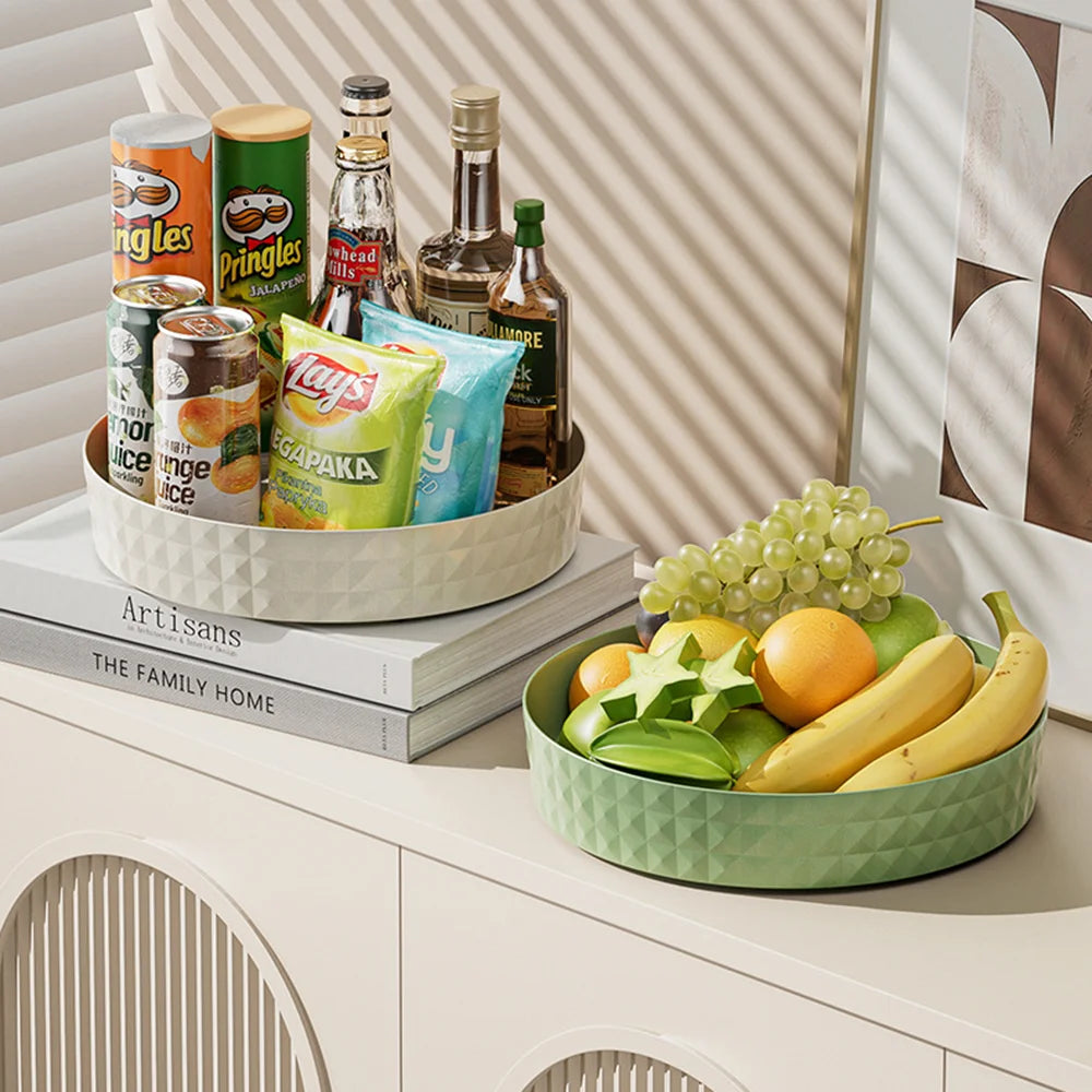 360° Rotating Seasoning & Spice Storage Rack Organizer