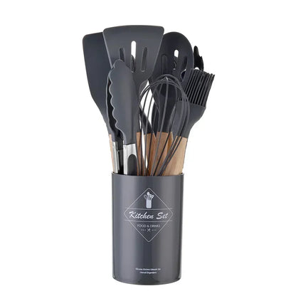 12PCS Food-Grade Silicone Kitchen Utensil Set