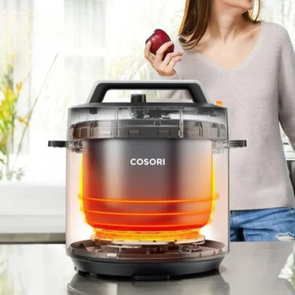 6Qt 9-in-1 Electric Slow Cooker with 13 Presets