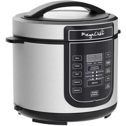 6 Quart MegaChef Digital Slow Cooker