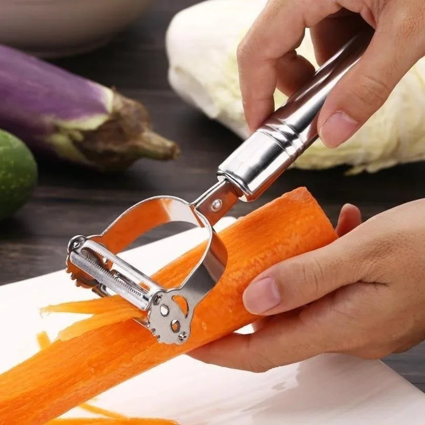 Stainless Steel Grater & Julienne Peeler for Veggies
