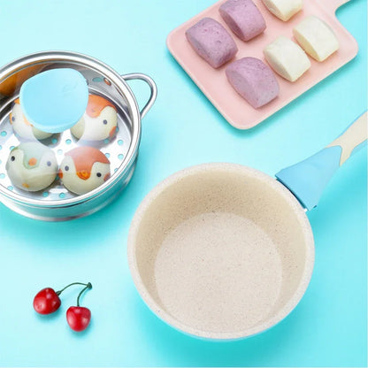 Non-Stick Frying Pan & Soup Pot Cookware Set